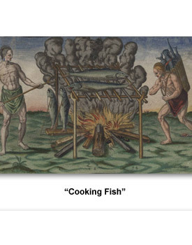 Indians How They Lived 02 Cooking Fish