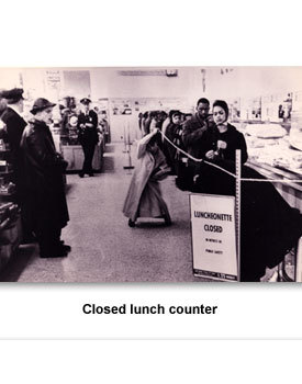 CWCR Sit-Ins 002 Closed lunch counter