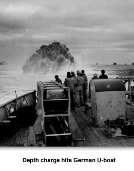 WWII War at Sea 01 Depth Charge