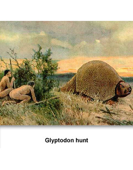 Who lived in Tennessee 01 Glyptodon