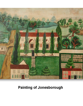 Everyday Art & Music 01 Painting of Jonesborough