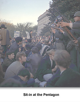 CW Vietnam 01 Protests Sit in at Pentagon