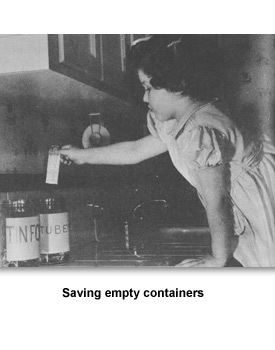 WWII Children 02 Saving Empties