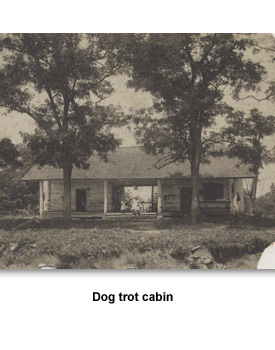 Housing 03 Dog trot cabin