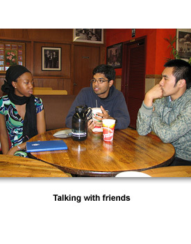 Having Fun Teen 04 Talking Friends