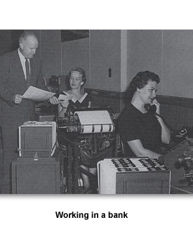 CW Womens Lives 06 Working in a bank