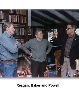 National Leaders 06 Baker, Reagan, Powell