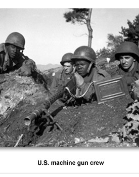 Korean War 06 US Machine Gun crew