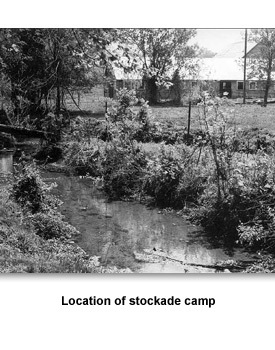 Jackson Trail Of Tears 07 Location of stockade camp