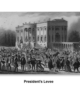 Jackson Presidency 07 Pres Levee