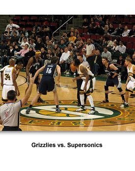 Info Revo Sports 09 Grizzlies v Supersonics