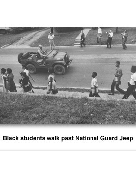 CR Clinton High 03 Black Students and Jeep