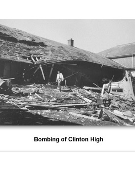 CR Clinton High 05 Bombing of Clinton
