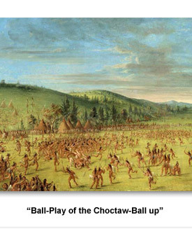 Indians Dissent 02 Ball Playing Choctaw