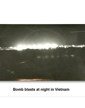 CW Vietnam 04 bombs at Night
