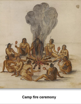 Indian Religion 01 Campfire Ceremony